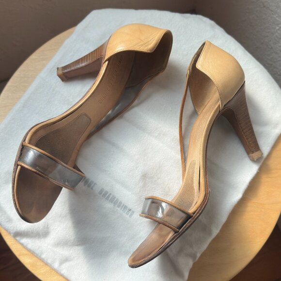 00s Veronique Branquinho D’Orsay Sandals, Sz 37.5, Box & Dustbag included - Picture 6 of 11